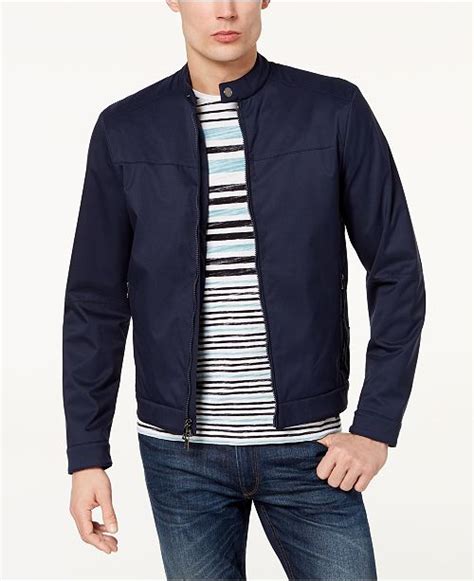 michael kors racer jacket|michael kors men's racer jacket.